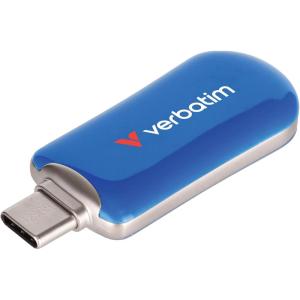 imageVerbatim 256GB Type C USB 32 Gen 1 Flash Drive USBC Thumb Drive  Blue128GB