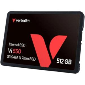 imageVerbatim 4TB Vi550 25quot Internal Solid State Drive SSD SATA III Interface with 3D NAND Technology512GB