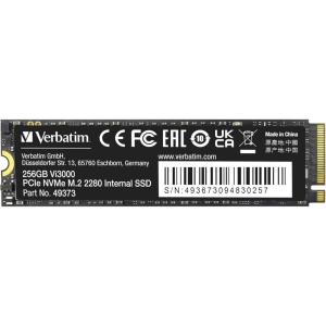imageVerbatim 512GB SSD Vi3000 Internal Solid State Hard Drive PCIe NVMe M2 2280256GB