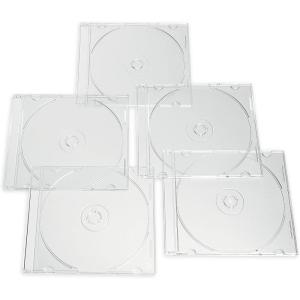 imageVerbatim CD DVD BluRay Clear Slim Jewel Cases 52 mm  25 Pack52mm Pack of 25