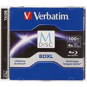 imageVerbatim M DISC BDR DL 50GB 6X Lifetime Archival White Inkjet Hub Printable Blank BluRay Recordable Media 10pk Spindle100 GB 6X
