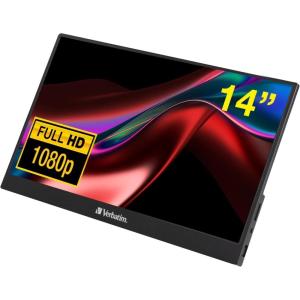 imageVerbatim Portable Touchscreen Monitor 156quot USBC HDMI Full HD 1080p IPS Display with Metal Housing and Adjustable Kick Stand for Laptops and Gaming Consoles14