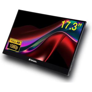 imageVerbatim Portable Touchscreen Monitor 156quot USBC HDMI Full HD 1080p IPS Display with Metal Housing and Adjustable Kick Stand for Laptops and Gaming Consoles173