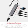 imageVerbatim USBC Essentials Multiport Hub  7 Ports 2 USBA 3032 Gen 1 2 USBC 3032 Gen 1 SD and Micro SD Card Slots with 4K HDMI and Up to 100W Power Delivery6 Ports