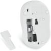 imageVerbatim 24G Wireless LED Silent Mouse  Noiseless and Silent Click Computer Mouse with Nano Receiver for Mac and PC  Silver14 X 23 X 37