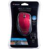 imageVerbatim 97992 Wireless MultiTrac Mouse 24GHz with Nano Receiver  Ergonomic Blue LED Portable Mouse for Mac and Windows  BlackRed
