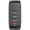 imageVerbatim Mini GaN Wall Charger 100W 3 Port 2X USBC Ports PD 30 PPS up to 100W 1x USBA Port QC 30 up to 30W165W