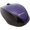 imageVerbatim 97992 Wireless MultiTrac Mouse 24GHz with Nano Receiver  Ergonomic Blue LED Portable Mouse for Mac and Windows  BlackPurple