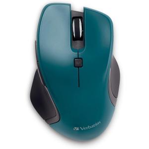 imageVerbatim USBC Wireless Blue LED Mouse Teal 24GHzDark Teal