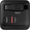 imageVerbatim GaN Wall Charger 65W Retractable Cable 1x USBC Ports PD 30 PPS up to 65W 1x USBA Port QC 30 up to 60W